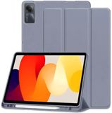 Techsuit Housse de tablette pliable Flex avec porte-stylo pour Xiaomi Redmi Pad SE - Violet