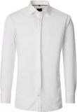 VENTI CASA MODA comfort fit overhemd - popeline - offwhite - Strijkvrij - Boordmaat: 47