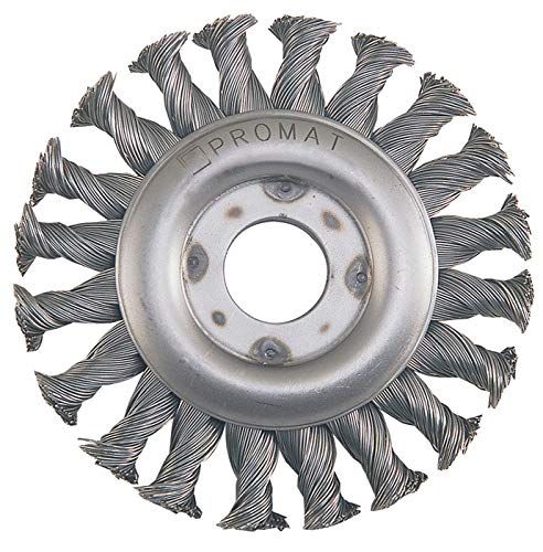 Unbekannt Ronde borstel VA-staaldraad D.125mm geknoopt - 4015448667124