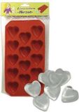 You2Toys Hartvormige ijsblokjesvorm, Rood