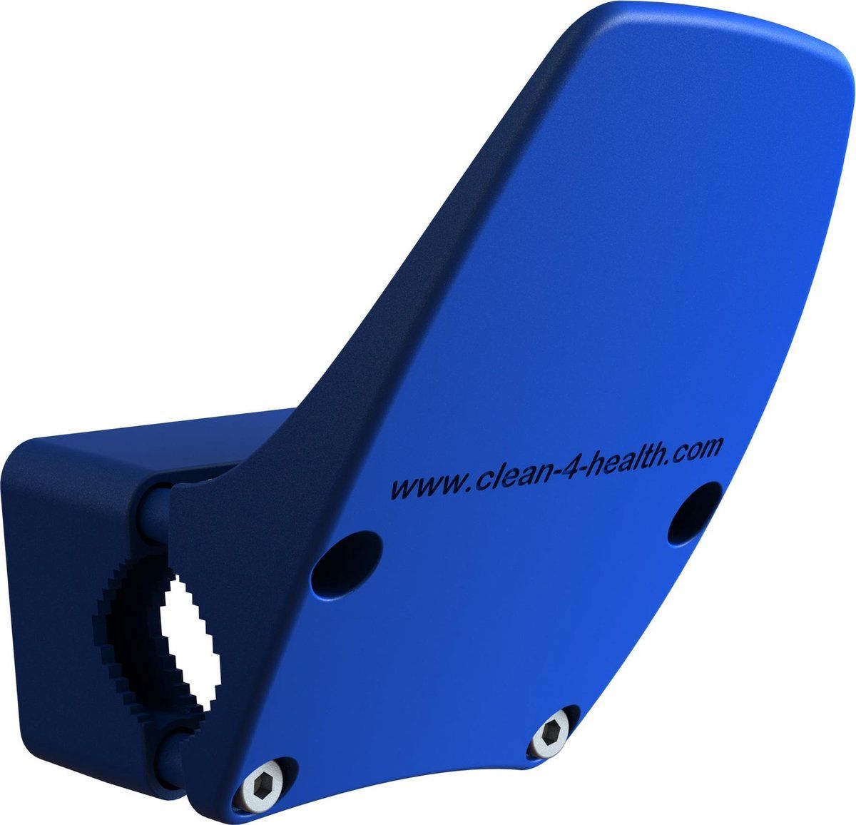 EHMANN Deurklinkopzetstuk voor montage achteraf in blauw, 9580x0000