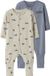 NAME IT - NBMNIGHTSUIT 2P ZIP FF AIRPLANE NOOS - Baby Pyjamas - Peyote - 62