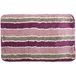 MSV Badmat Quito van microvezel 50x80cm in roze/paars