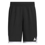 adidas heren M Everyday Pro Bball Short Shorts, Black/White, XL