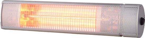 Blooboost Terrasverwarmer Elektrisch - Hangend - 1500W - Zilver