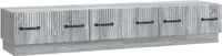 vidaXL TV-kast met lade Grijs sonoma 147 x 34,5 x 27 cm Bewerkt hout