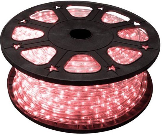Velleman LED Lichtslang - 45 m - Rood HQRL45003