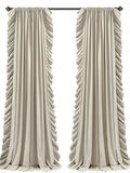 Lush Decor Reyna White Window Panel Pair
