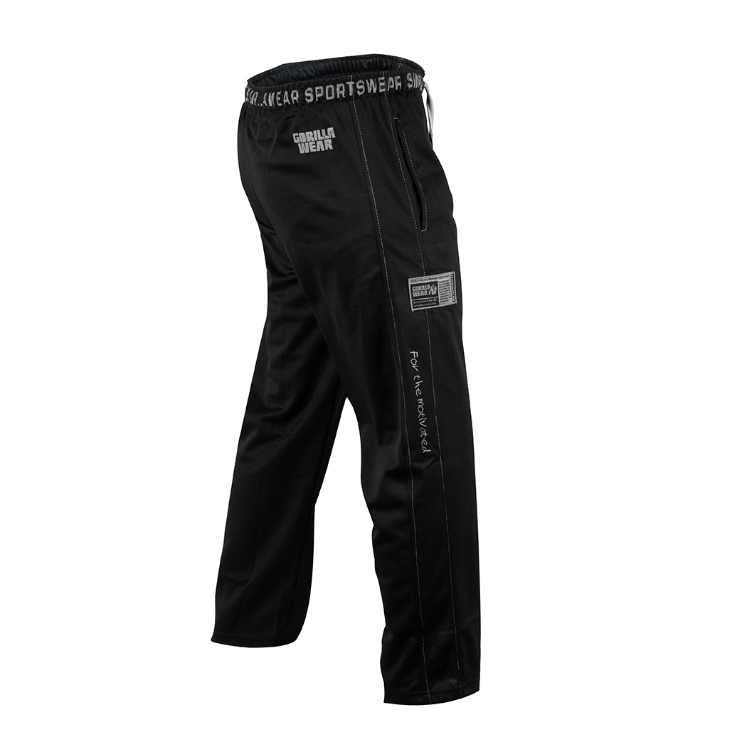 Gorilla Wear Logo Meshpants Black - L/XL