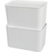 W5 Boîtes de qualité supérieure avec couvercles, 2 x 5 l.