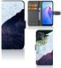 OPPO Reno8 Étui Livre Mer dans l'espace