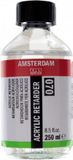 Amsterdam Acryl Retarder (070) - Droogvertraging Acrylverf - Kleurloos - Vloeibaar Maken Acrylverf - 250ml - Talens - 1 fles