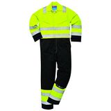 Portwest MV28 Hi-Vis Modaflame Overall - Geel/Marine - L