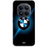 Maniacase Hoesje voor Xiaomi Redmi Note 15 Pro Plus 5G BMW-logo zwart en glanzend blauw