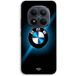 Maniacase Hoesje voor Xiaomi Redmi Note 15 Pro Plus 5G BMW-logo zwart en glanzend blauw