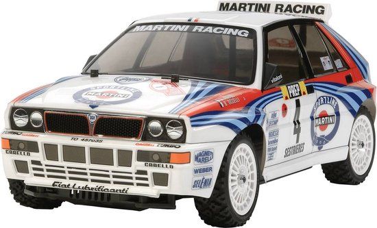 Tamiya 1:10 RC Lancia Delta HF Integrale XV-01 - Bouwpakket - Kleurloos