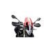 Puig Pare-brise pour Aprila Dorsoduro 750 2008-2014/ Dorsoduro 1200 2011-2014, Rouge, Moyen