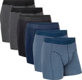 DANISH ENDURANCE Boxershorts biologisch katoen - voor Heren - 6 pack - Meerkleurig - Maat XL
