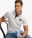 Superdry Piqué Monogram Poloshirt Blauw