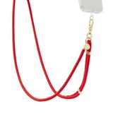 PopSockets Telefoon Lanyard, Telefoon Houder, Crossbody Apparaat Strap - Paracord Rosso