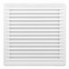 EDM Ventilatierooster 87724 Wit 17 x 17 x 1,15 cm Muggennet