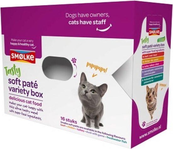 Smølke Soft Paté Variety Box - 16 x 80g