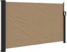 vidaXL Windscherm uittrekbaar 117x300 cm taupe
