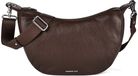 MANDARINA DUCK Mellow Leather Hobo Bag Espresso donkerbruin