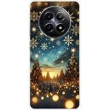 Realme Bedrukt siliconen hoesje compatibel met Realme 12 5G magie de noel