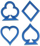 Graziano uitsteekvormpjes poker, kunststof