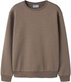 Name it Sweatshirt Lange mouw Ronde hals Biologisch katoen Pine Bark1