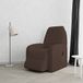 MB HOME BASIC Fashionable ligstoelhoes, bruin, eenheidsmaat