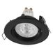 OSRAM Spot Set Twistlock LED Einbaustrahler Flexibel Schwarz, 2,6W 2700K Warmweiß, Aluminium, Twistlock-System