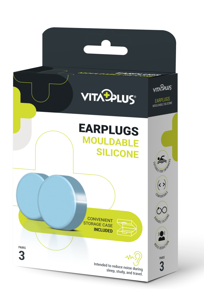 Vitaplus Vitaplus Earplugs Mouldable Silicone