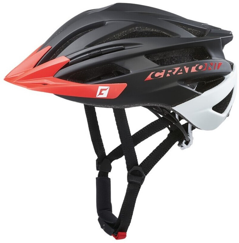 Cratoni Agravic MTB Helmet, black/red matte