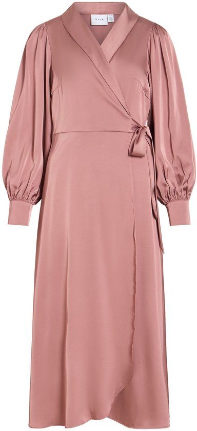 VILA Vienna Ravenna Ankle Wrap Dress-Noos/Dc Dames Maxi Jurken 38 Nostalgia Rose