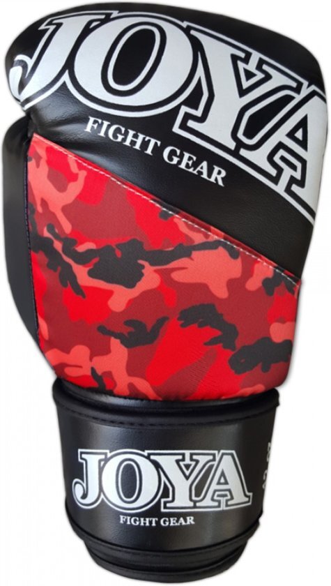 Joya Top One Skintex Bokshandschoenen Camo Rood-6 oz