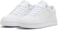PUMA Rebound Slam Lo Jr Unisex Lage Sneakers - Maat 39 - Synthetisch/Rubber - Wit/Grijs