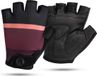 Rogelli Impress II Fietshandschoenen Zomer - Wielrenhandschoenen - Korte Vinger - Dames - Bordeaux, Koraal, Zwart - Maat XS