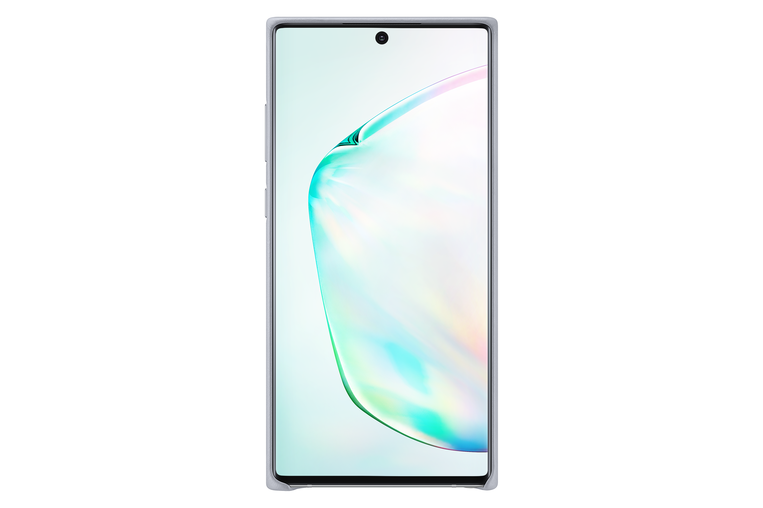 Samsung EF-VN975 - Hoesje voor mobiele telefoon - grijs - leer - voor Galaxy Note10+