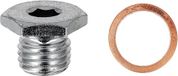 Afvoerstop en afdichting, M12-1,5 x 11 mm, 2 stuks