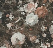 A.S. Création BONTE BLOEMEN BEHANG | Landelijk - met glitter - The Bos
