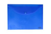 Blauwe Elba Blauwe A4 Popper Portemonnee - Pack van 5