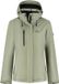 Kjelvik Yrsa Dames Outdoorjas - Groen