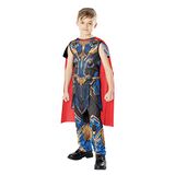 Rubies Officiële Marvel Thor: Love and Thunder Thor klassiek kinderkostuum, kinderkostuum, leeftijd 5-6 jaar