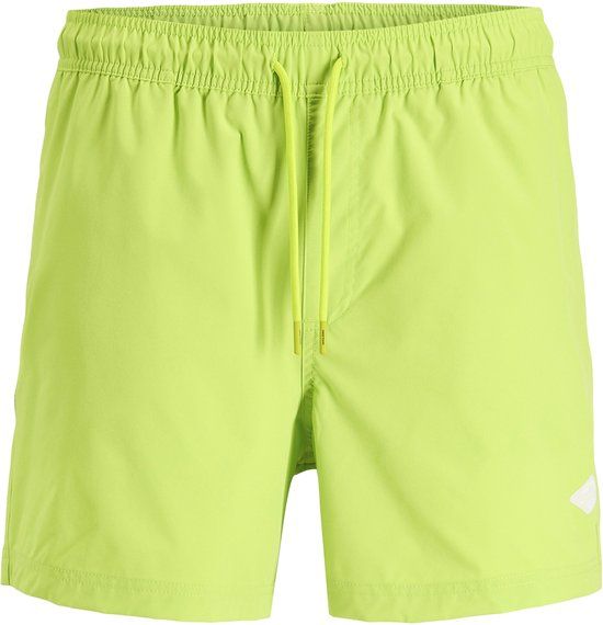 Jack & Jones Maui Tropic Solid Zwemshort Jongens - Maat 164 - Groen