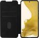 Nillkin Qin Pro Leather Book Case met Camera Slider Hoesje Zwart Geschikt voor Samsung Galaxy S23 Plus