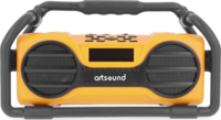 Artsound Robuuste Bluetooth radio Geel U 6 Y