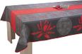 Le linge de Jules Tafelkleed vlekbestendig lotus rood - rechthoekig 120x150 cm