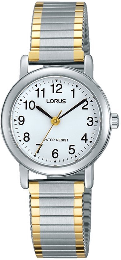 Lorus RRS79VX9 horloge dames - zilver en goud - edelstaal